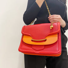 Load image into Gallery viewer, Alexander McQueen Red Chain Bag