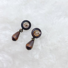 Load image into Gallery viewer, Chanel Wooden Earrings