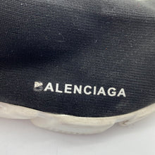 Load image into Gallery viewer, Balenciaga Black & White Speed Sneakers