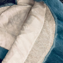 Load image into Gallery viewer, VTO Baby Blue Mink Coat