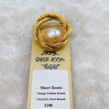 Load image into Gallery viewer, CHANEL Pearl brooch