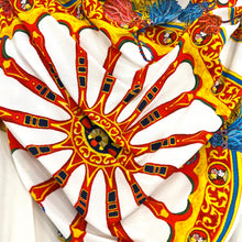 Load image into Gallery viewer, Dolce & Gabbana fruit series fold sleeveless dress