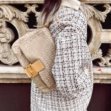 Load image into Gallery viewer, Fendi Zukka Mamma Baguette Shoulder Bag TWS