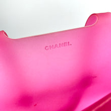 Load image into Gallery viewer, CHANEL Jelly Pink Logo Tote