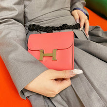 Load image into Gallery viewer, Hermes Constance Slim Compact Wallet