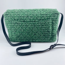Load image into Gallery viewer, Chanel 2.55 Flap Bag in Green Tweed
