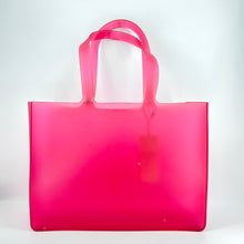 Load image into Gallery viewer, CHANEL Jelly Pink Logo Tote
