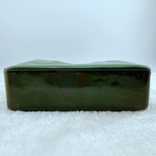 Load image into Gallery viewer, Chanel Green Patent Leather Tote Bag