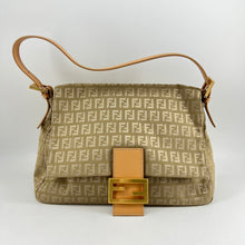 Load image into Gallery viewer, Fendi Zukka Mamma Baguette Shoulder Bag TWS