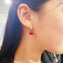 Load image into Gallery viewer, Chanel Double C logo Vintage Earrings