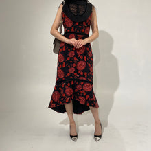 Load image into Gallery viewer, Alice+Olivia long dress TWS pop