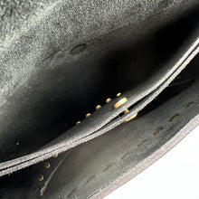 Load image into Gallery viewer, Céline Studded Black Leather Baguette