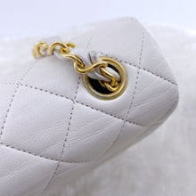 Load image into Gallery viewer, Chanel Pure White Mini Flap Bag