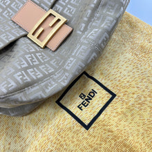 Load image into Gallery viewer, Fendi Zukka Mamma Baguette Shoulder Bag TWS