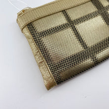 Load image into Gallery viewer, Burberry gold clutch TWS