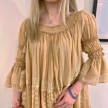 Load image into Gallery viewer, Chloe Pleated lace blouse POP