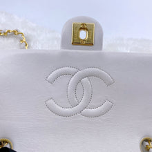 Load image into Gallery viewer, Chanel Pure White Mini Flap Bag