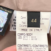 Load image into Gallery viewer, Roberto Cavalli silk cashmere down jacket TWS