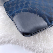 Load image into Gallery viewer, Gucci Jackie hobo black denim bag