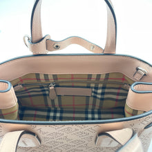 Load image into Gallery viewer, Burberry Calfskin Banner Tote