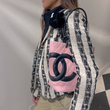 Load image into Gallery viewer, Chanel Lambskin Combon Tote Medium TWS