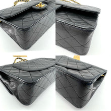 Load image into Gallery viewer, Chanel Vintage 18K gold Classic Flap Lambskin Medium bag