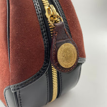 Load image into Gallery viewer, Louis Vuitton Havane brown suede stamped trunk PM Boston speedy TWS