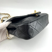 Load image into Gallery viewer, Chanel Pearl chain Classic Flap Mini bag