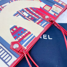 Load image into Gallery viewer, Chanel No.5 Vintage Flower Pattern Red Tote