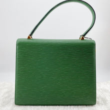 Load image into Gallery viewer, Louis Vuitton Green Leather Marlesherbes Bag