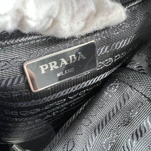 Load image into Gallery viewer, Prada Saffiano Leather-Trimmed Quilted Nylon Backpack