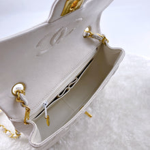 Load image into Gallery viewer, Chanel Pure White Mini Flap Bag