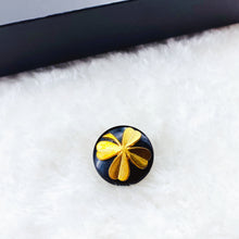 Load image into Gallery viewer, Chanel single four leaf clover earring