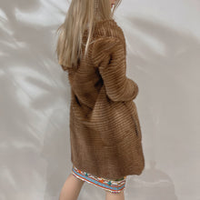 Load image into Gallery viewer, S'Maxmara mink & wool coat Size US6