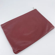 Load image into Gallery viewer, Chanel Red Leather Clutch