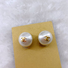 Load image into Gallery viewer, Chanel Pearl Earrings