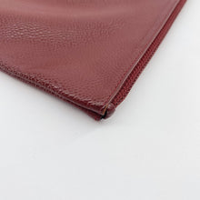 Load image into Gallery viewer, Chanel Red Leather Clutch