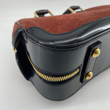 Load image into Gallery viewer, Louis Vuitton Havane brown suede stamped trunk PM Boston speedy TWS