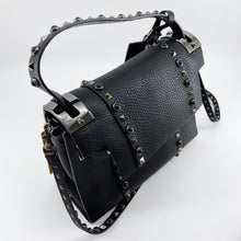 Load image into Gallery viewer, Valentino My Rockstud Small Single Handbag in Black Noir Studs