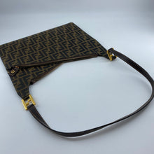 Load image into Gallery viewer, Fendi FF monogram vintage shoulder bag
