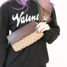 Load image into Gallery viewer, Gucci vintage monogram belt bag