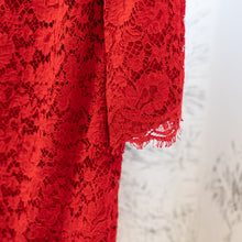 Load image into Gallery viewer, Dolce Gabbana red lace jacket