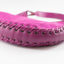 Load image into Gallery viewer, Dior Heart Charm Monogram Braided Fuchsia PinkTWS Canvas Hobo Bag TWS