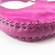 Load image into Gallery viewer, Dior Heart Charm Monogram Braided Fuchsia PinkTWS Canvas Hobo Bag TWS