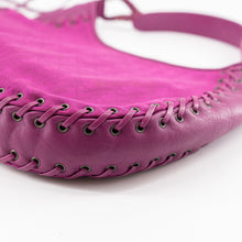 Load image into Gallery viewer, Dior Heart Charm Monogram Braided Fuchsia PinkTWS Canvas Hobo Bag TWS