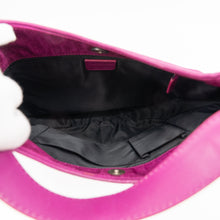 Load image into Gallery viewer, Dior Heart Charm Monogram Braided Fuchsia PinkTWS Canvas Hobo Bag TWS