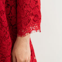 Load image into Gallery viewer, Dolce Gabbana red lace jacket