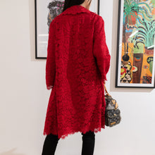 Load image into Gallery viewer, Dolce Gabbana red lace jacket