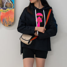 Load image into Gallery viewer, Fendi Black Neoprene Reflective Karlito Detailed Hoodie TWS
