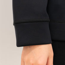 Load image into Gallery viewer, Fendi Black Neoprene Reflective Karlito Detailed Hoodie TWS